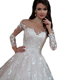 Large-Size Wedding Dress 2026 New Long Tail Mid-Rise Show-Back Wedding Dress Overseas Warehouse Spring HZ0517