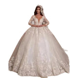 White Bride Heavy Industry Luxury Wedding Dress Wedding Fairy Tailed Dress Weight-Skinny Dress HZ0517