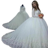 Wedding Dress In The Spring Of 2026 New Repair Thin Pong Lint Tailed Large Size Wedding Dress HZ0517