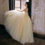One-Word Shoulder Braed Evening Dress Woman 2025 New Banquet Host Performance Dinner Party Art Exam Dress HZ0517