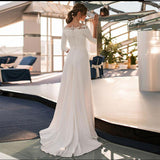 Wish New Slimmed Temperament Long Wedding Dress HZ0517