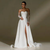 Super Fairy Temperament With Thin Lace-Dated Lace-Dated Wedding Dress 2026 New Bride Small Welcome Out Of The Yarn Tail HZ0517