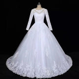 Wedding Dress 2026 New Spring Brides Together With A Word Shoulder To Repair The Body Thin And Thin Wedding Dress Woman HZ0517