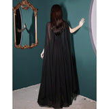 Evening Dress Women 2026 New Banquet Temperament Light Luxury Small Black Elegant Annual Dress Dress HZ0517