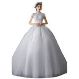 French Light Wedding Dress 2026 New Princess Style Temperament Collared Female Bride Main Wedding Dress Mori Department Super Fairy Summer HZ0517