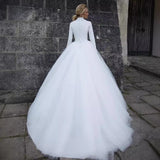 White Lace Mid-Rise Temperament Wedding Dress 2026 New Elegant Wedding Dress Can Be Determined HZ0517