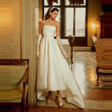 French Densate Brao Wedding Dress Thin Before And After The Long Bride Wedding Welcome Yarn Small Son Shoots The Super Fairy HZ0517