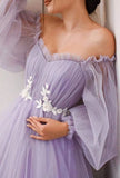 New Pile Of Sleeves Bridal Wedding Dress With A Back-To-Back Toast Party Party HZ0517