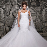 Fishtail Bridal Wedding Slings Sexy Slime Body 2026 Tug Party Ball Dress V-Neck HZ0517