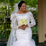 New Bride's Main Wedding 2026 New Fishtail Shown Thin Out African Mermaid Wedding Dress Woman HZ0517