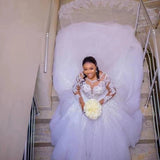 Wedding Dress 2025 New Bridal Thin Large Size Simple Starry Sky Shoulder-To-Shoulder Punt Skirt HZ0517