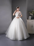 Wedding Dress 2026 New Thin And Fluffy Skirt Simple Wedding Korean Version Of The Starry Sky Hebenson Line HZ0517