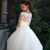 Korean Version Of The Thin Court Wedding Dress 2026 Spring New Round Lace Travel Wedding Dress HZ0517