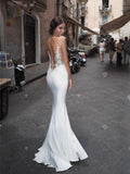 Export Annual Meeting Presided Over The Opening Of The Evening Dress Banquet Red Carpet Fairy Fishtail Dress Dress Lawn Wedding Dress HZ0517