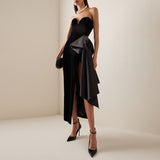 High-Level Evening Dress Dress Autumn 2026 New Fashion Stage Dress Host Performance Solo Small Dress Annual Meeting HZ0517