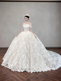 Bridal Wedding Dress 2026 Spring New French Lace Brae Heavyweight Small Luxury Fairy Main Wedding Dress HZ0517