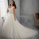 Deep V Drag-Tailed Lace Main Wedding Dress 2026 New Banquet Show Show That The Family's Travel Is Thin And Sexy. HZ0517