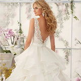 Princess Tied Bridal Wedding Dress New 2026 Pearl Brae Wedding Dress HZ0517
