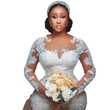 Sexy Fishtail Wedding Dress Vintage Customized Wedding Dress HZ0517