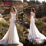 2026 New White Lye Short Dress In The Waist Of The Hip Fish Tail Thick Lace Dress HZ0517