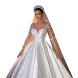 French Retro Wedding Dress New 2026 Bridal Yarn High-Quality Texture In The Escape Princess Go Out To Welcome The Evening Dress HZ0517