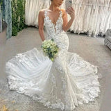 Wedding Dress 2026 Lace Bridal Wedding Dress Sexy White Sling HZ0517