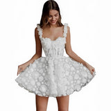 Suspension Short Small Wedding Dress Small Wedding Dress Bridal Bridal Certificate Small Gift Dress Design Temperament Wedding Dress HZ0517