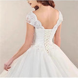 2026 Spring New Wedding Dress Dress Women High-Waisted V-Neck Showing Skinny Pony Dress Yarn HZ0517