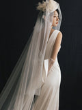 French-Style Linden Dress Bridal Simple V-Necked Yarn 2026 New Fishtail Dress Dress Welcome Yarn HZ0517