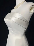 Sine-Faced Light Wedding Dress Girl 2026 New White Bra Simple And Light Engagement To Go Out Towel Yarn Tail HZ0517
