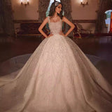 Wedding New Retro Square Collar Sleeveless Main Wedding Dress Sexy Bare Back Wedding Dress Slit Temperament Tail 2026 HZ0517