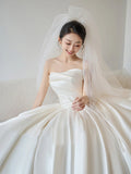 Brassing Densate Light Main Wedding Dress 2025 New Bridal High-Quality French Retro Dress Small Out Of The Yarn HZ0517