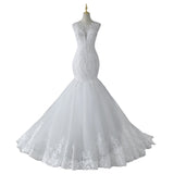 Fishtail Light Wedding Dress 2026 New Spring Sexy Tail Luxury Sen Thin Bride French Retro HZ0517