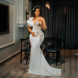 2026 New Wedding Dress Bride Wedding V Mermaid Lace Ball Evening Dress HZ0517