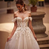Wedding Dress 2026 New French High-End Bridal Maiden Temperament Brao Shoulder Super Fairy Dream Dress HZ0517