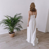 Wish New Wedding Dress Round Pearl Mesh Mesh Can Be Thin HZ0517