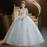 Main Wedding Dress 2025 New Bridal Deep V-Neck Thin Tailed French High-Quality Court Style White Wedding Dress HZ0517