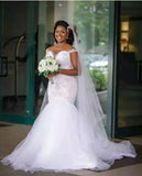 Supply Of Wedding Dress Court Wind Star Mid-Waist Court Short White Fashion Fishtail Evening Dress HZ0517