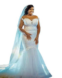 African Waist Fish Tail Slim Wedding Dress Slim Body Sexy Atmosphere Simple Sleeveless Wedding Dress Fashion HZ0517