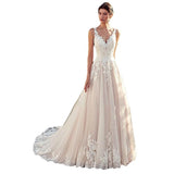2026 New New Wedding Dress Sexy Lace Long-Sleeved Dress Evening Dress HZ0517