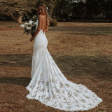 Hanging Wedding Dress 2026 New Sexy Body-Comb Beach Wedding Banquet Temperament Evening Dress HZ0517