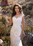 2026 New White Lye Short Dress In The Waist Of The Hip Fish Tail Thick Lace Dress HZ0517