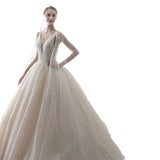 Wedding Dress 2026 New Bridal Temperament Sen System Tail Wedding Dress French Heavy Industry Double Shawl Main Wedding Dress HZ0517
