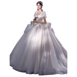 Main Wedding Dress 2026 New Bride Super Fairy Tail Temperament Small Court French At-Aug Princess Wedding Wedding Dress HZ0517