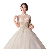 Hepburn Star Retro Main Wedding Dress 2025 New Bridal Women Luxury Dream Tailed Main Wedding HZ0517