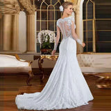 Deep V Wedding Dress Small Tail New Bridal Wedding Dress Fashion Temperament 2026 New Wedding Dress HZ0517