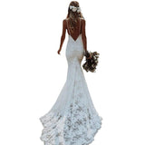 New Sling Wedding Dress 2026 New Simple Body-Back Fish Tail Tug Evening Dress HZ0517