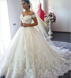 Large-Size Drag-Tailed Wedding Dress 2026 New White Wedding Dress For Pregnant Women HZ0517