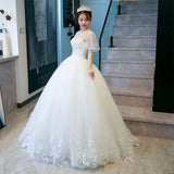 French Light Wedding Dress 2025 New Bridal Main Yarn Retro Temperament Dress Simple Atmosphere Thin Wedding Summer HZ0517