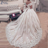 Princess Ball Dress Wedding Dress 2026 New Sexy Leauce Lace Wedding Dress Dress HZ0517